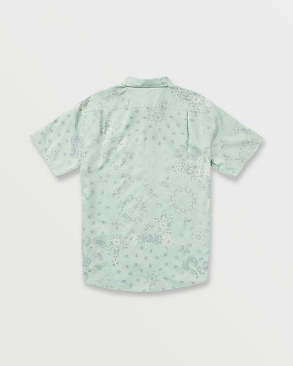 Sundays Short Sleeve Shirt - Mist Green