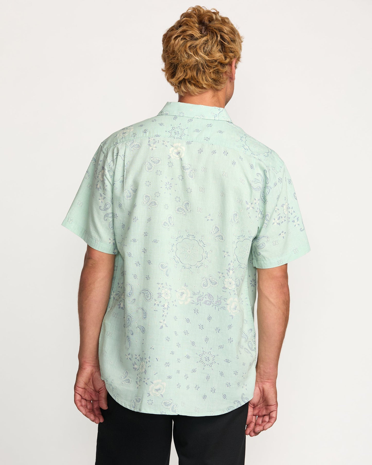 Sundays Short Sleeve Shirt - Mist Green