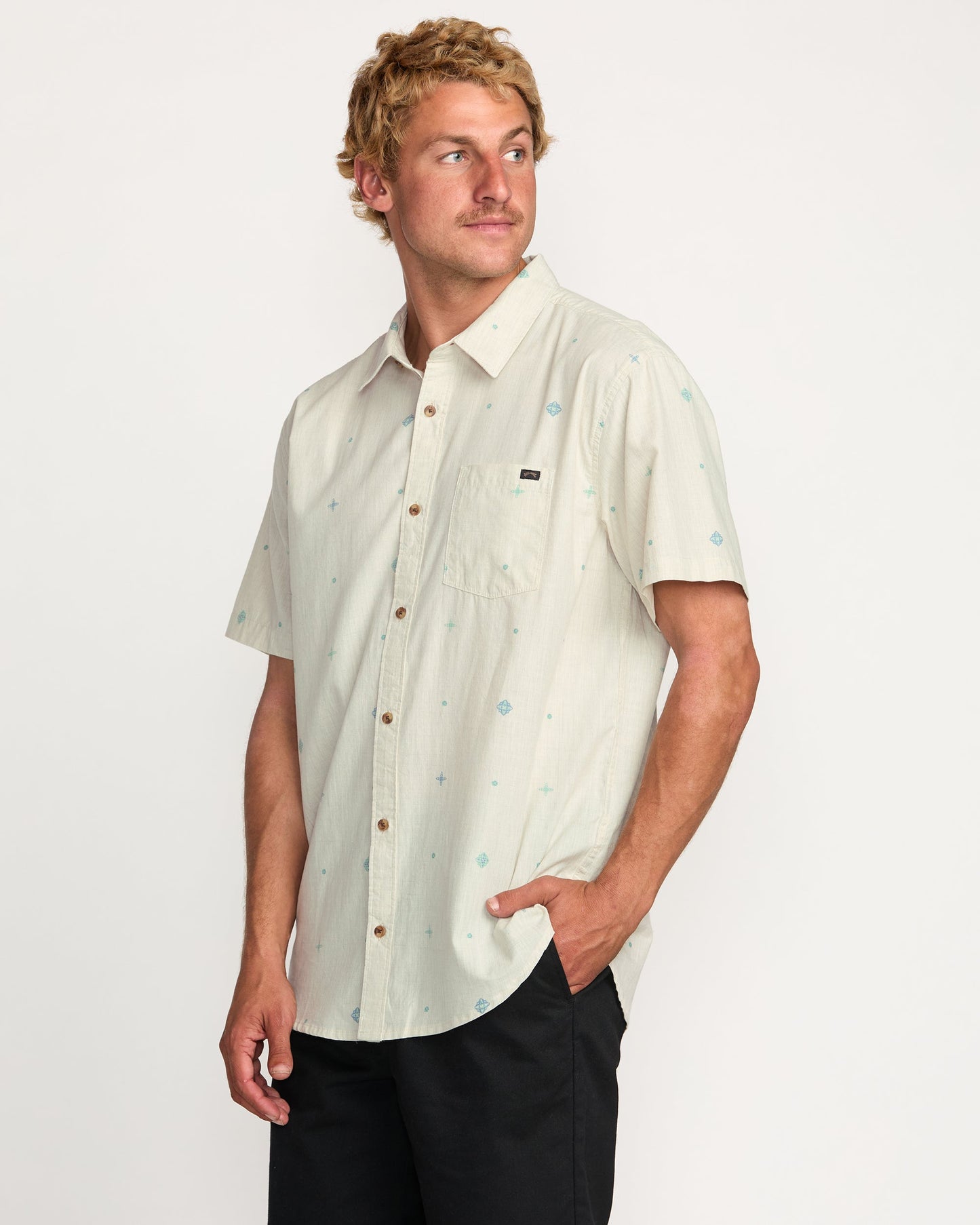 Sundays Mini Short Sleeve Shirt - Chino
