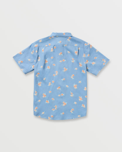 Sundays Mini Short Sleeve Shirt - Carolina Blue