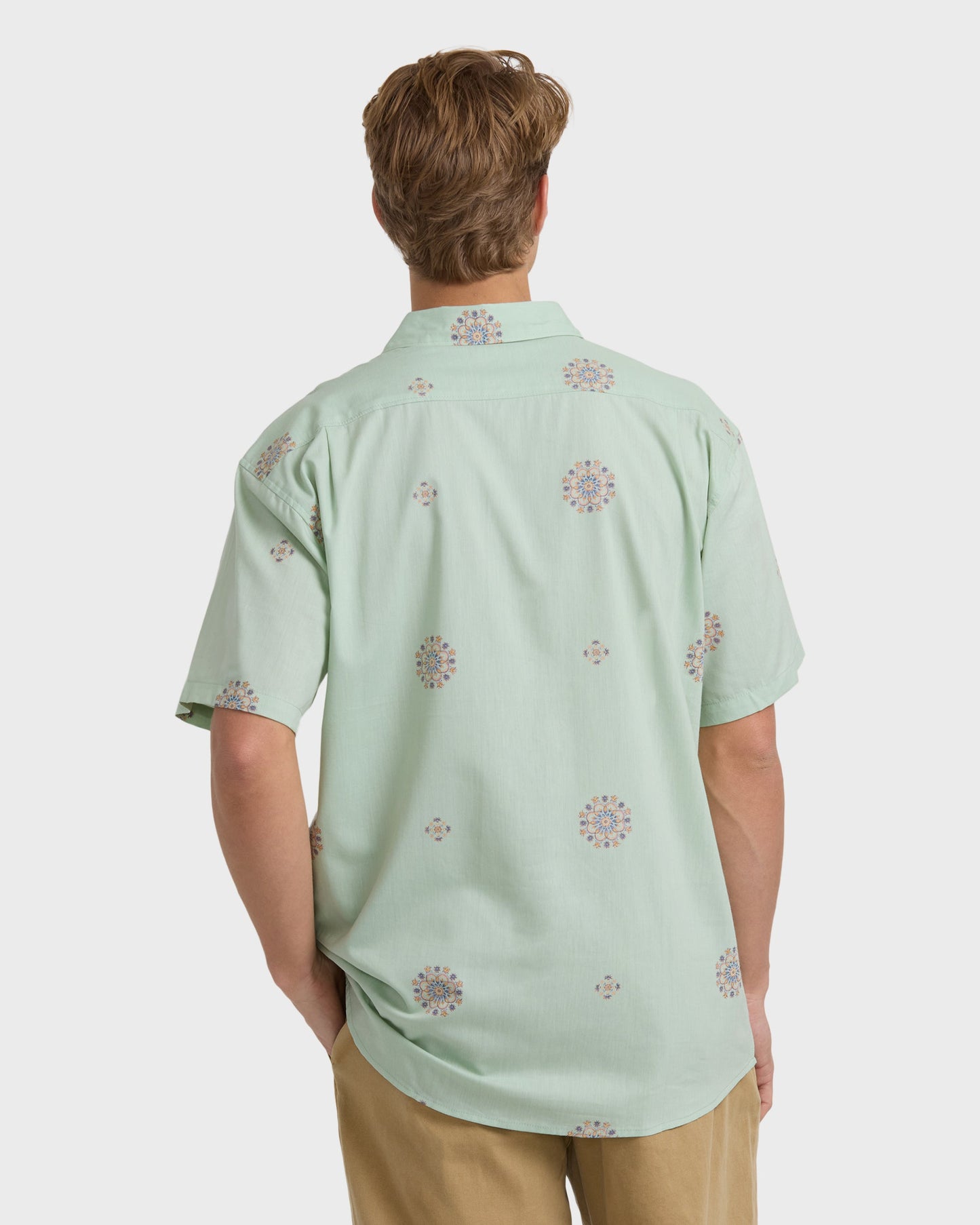 Sundays Mini Short Sleeve Shirt - Seafoam