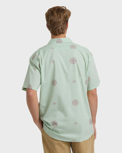 Sundays Mini Short Sleeve Shirt - Seafoam