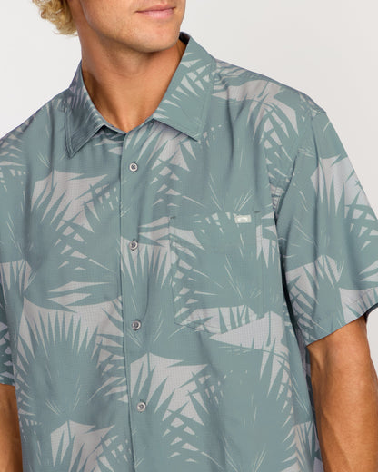 Surftrek Perf Short Sleeve Shirt - Sea Blue