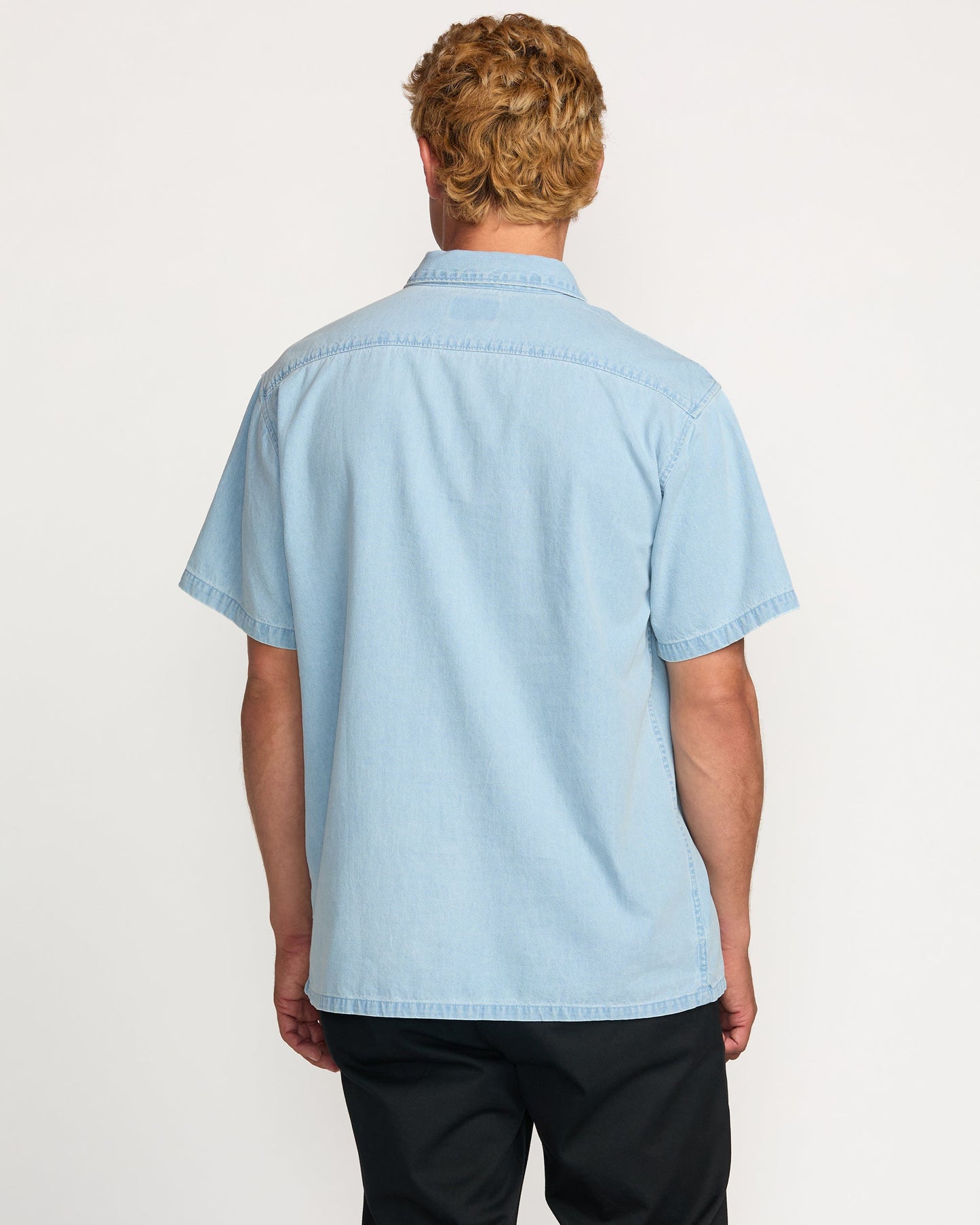 Occy Short Sleeve Shirt - Cloud Blue