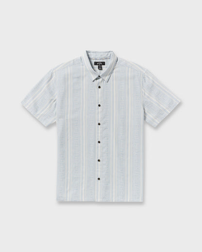 Sunshines Garage Short Sleeve Shirt - Stone Blue