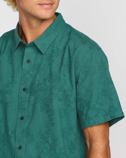 Sunshines Garage Short Sleeve Shirt - Teal
