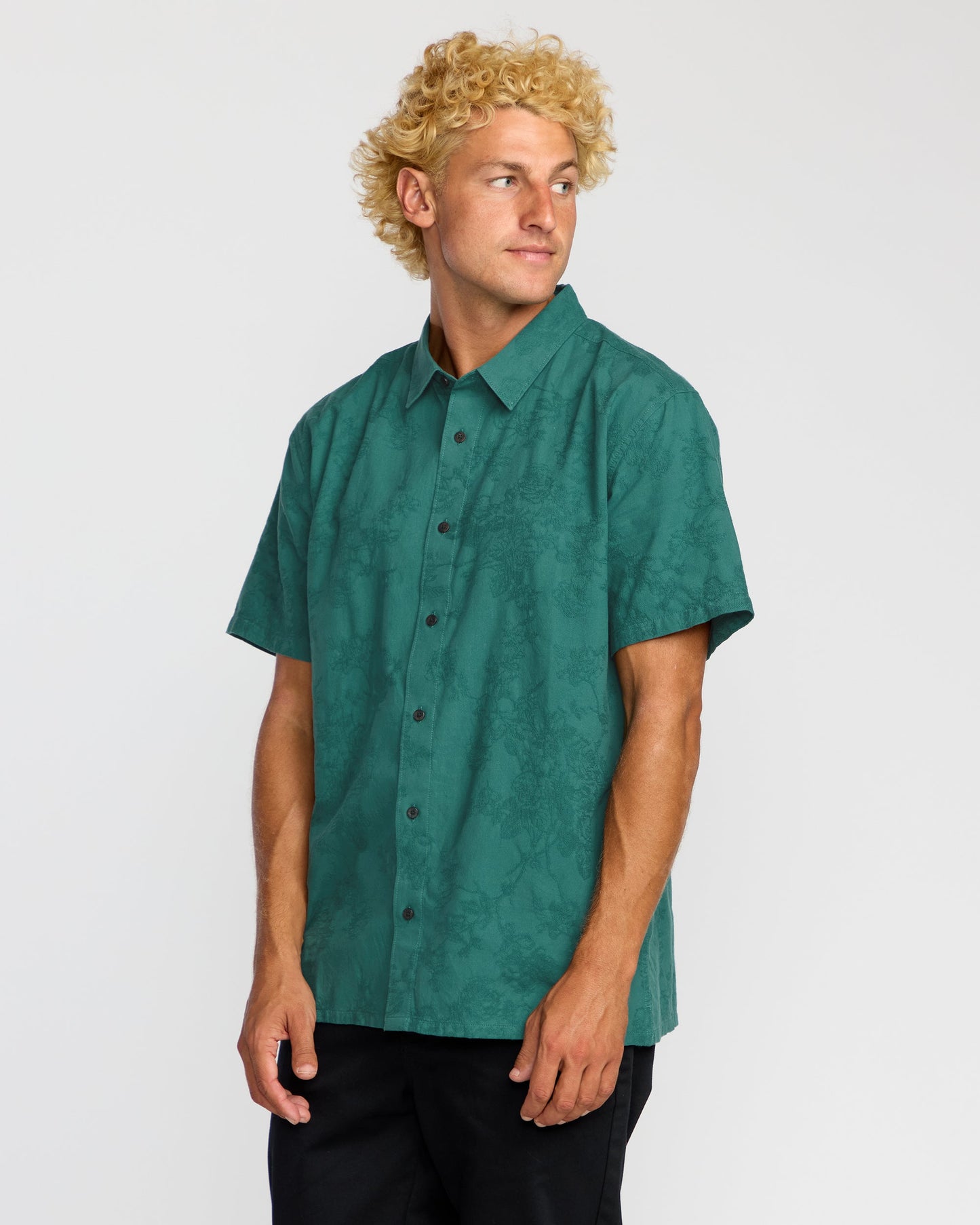 Sunshines Garage Short Sleeve Shirt - Teal
