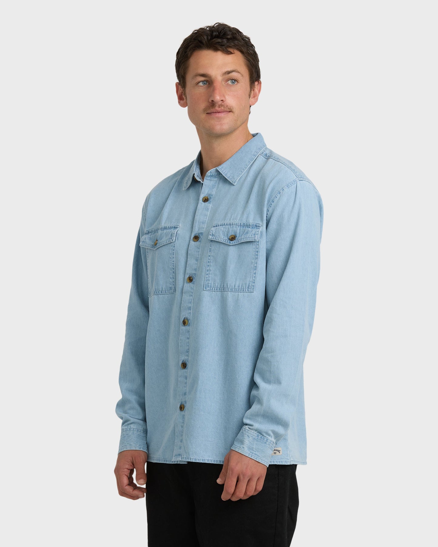 Bong Days Long Sleeve Shirt - Cloud Blue