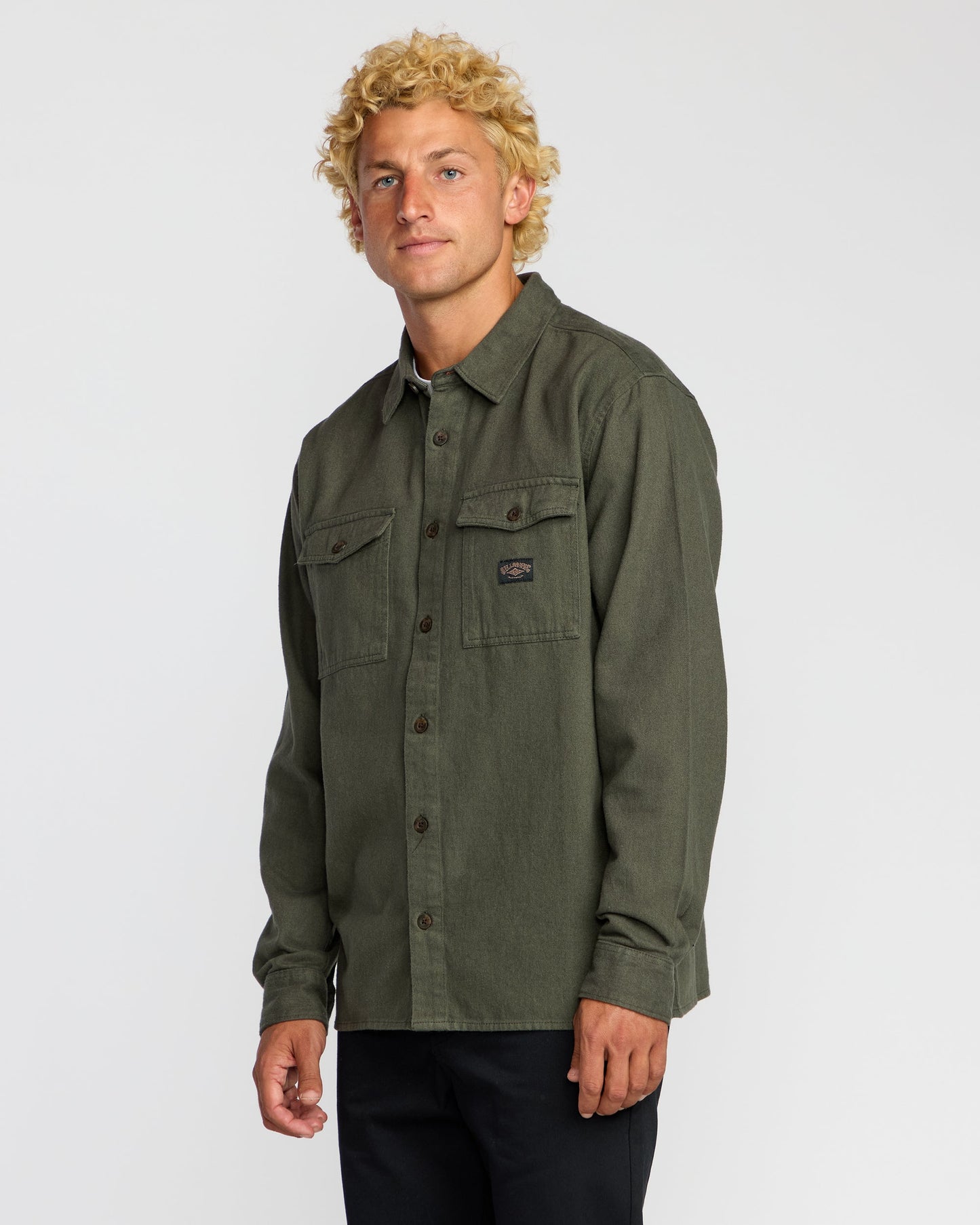 Bong Days Long Sleeve Shirt - Dark Military