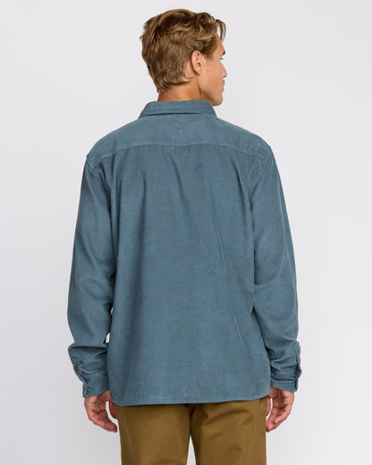 Bong Days Long Sleeve Shirt - Steel Blue