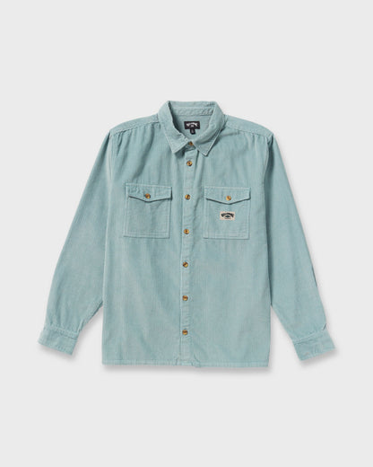 Bong Days Long Sleeve Shirt - Washed Blue