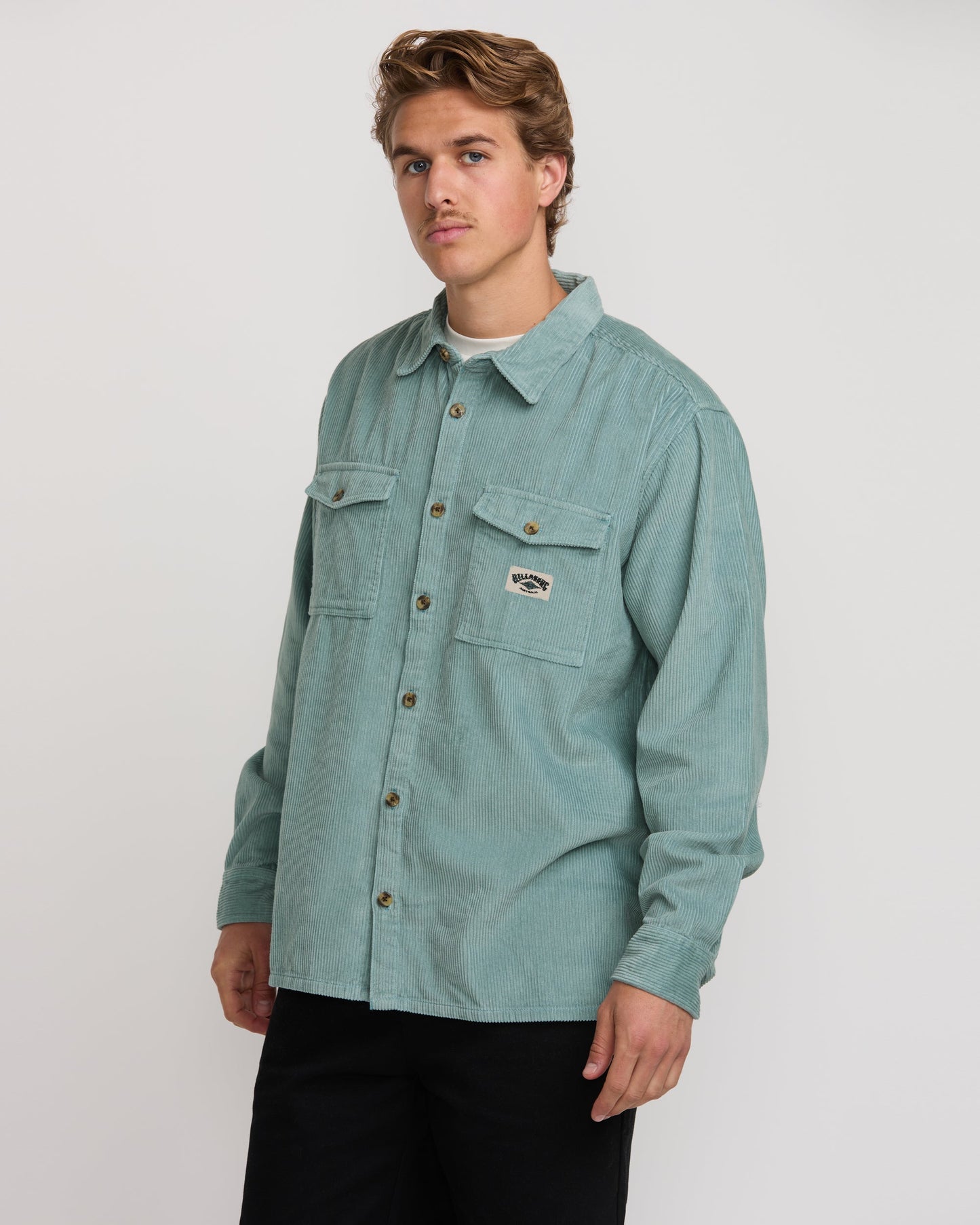 Bong Days Long Sleeve Shirt - Washed Blue