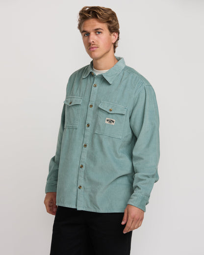 Bong Days Long Sleeve Shirt - Washed Blue
