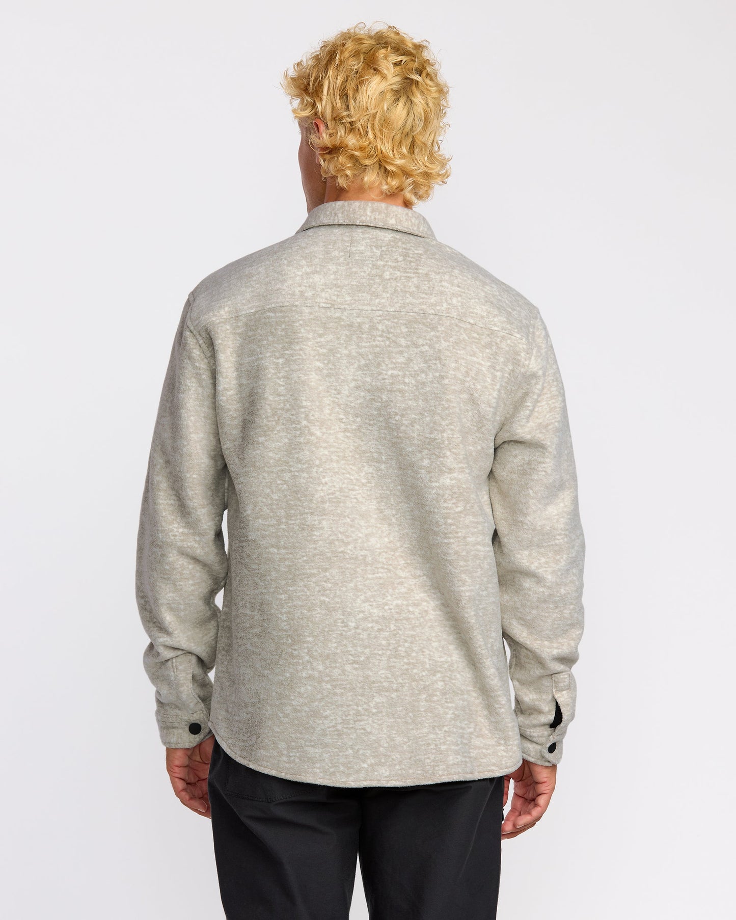 Furnace Long Sleeve Flannel Shirt - Gravel