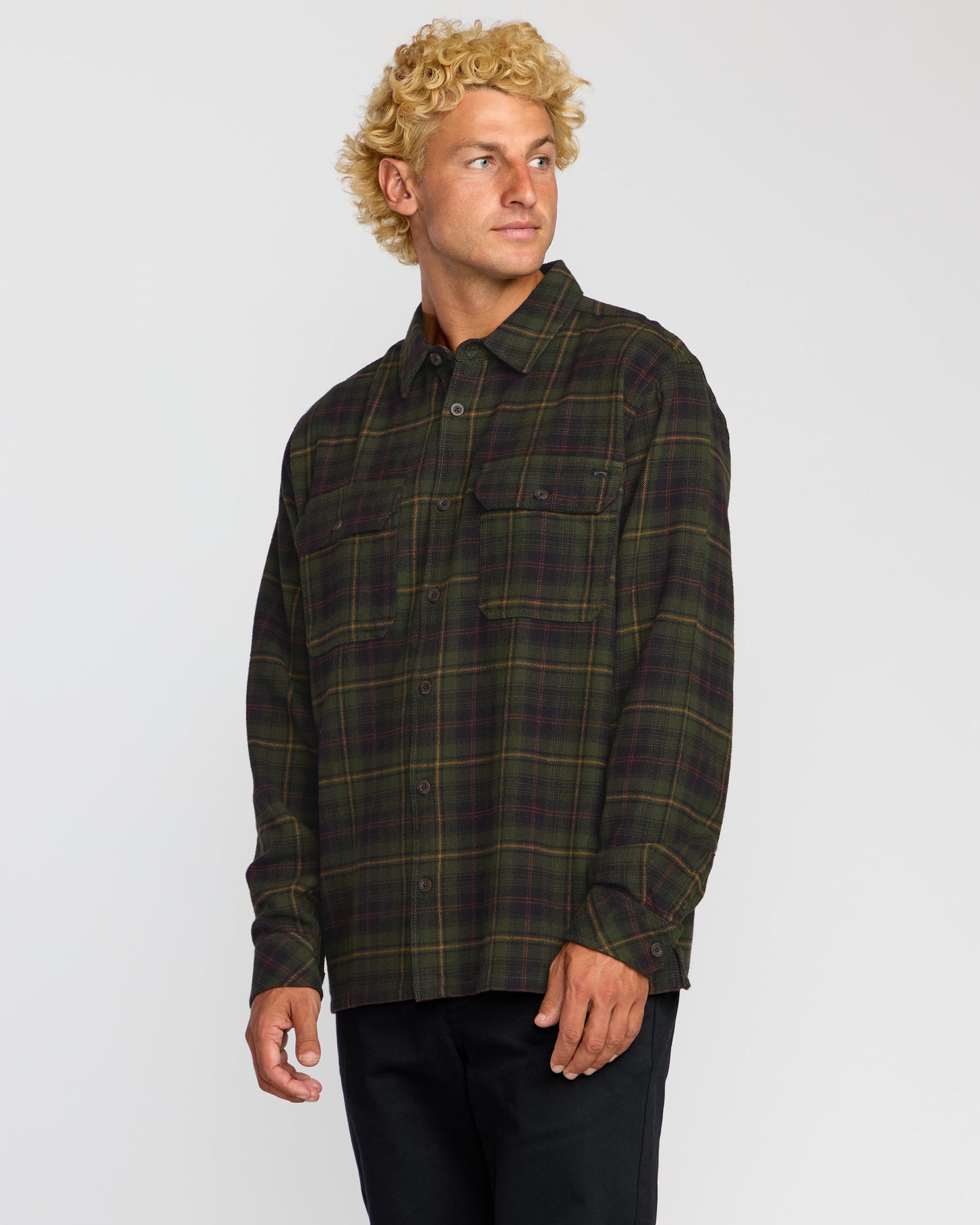 Offshore Flannel Shirt - Black