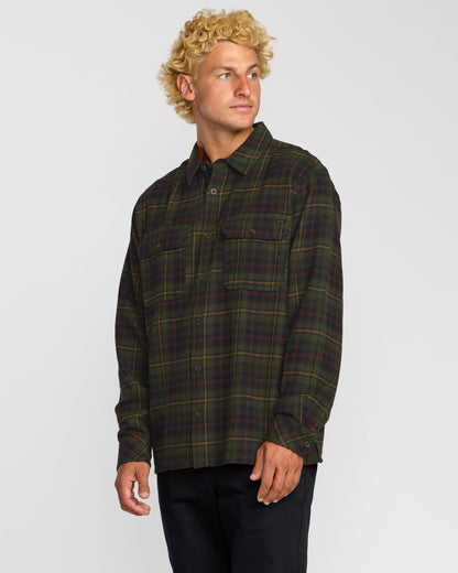 Offshore Flannel Shirt - Black