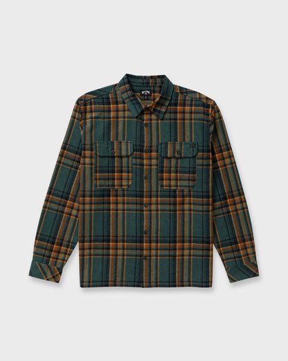 Offshore Flannel Shirt - Forest