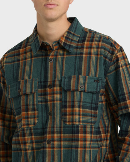Offshore Flannel Shirt - Forest