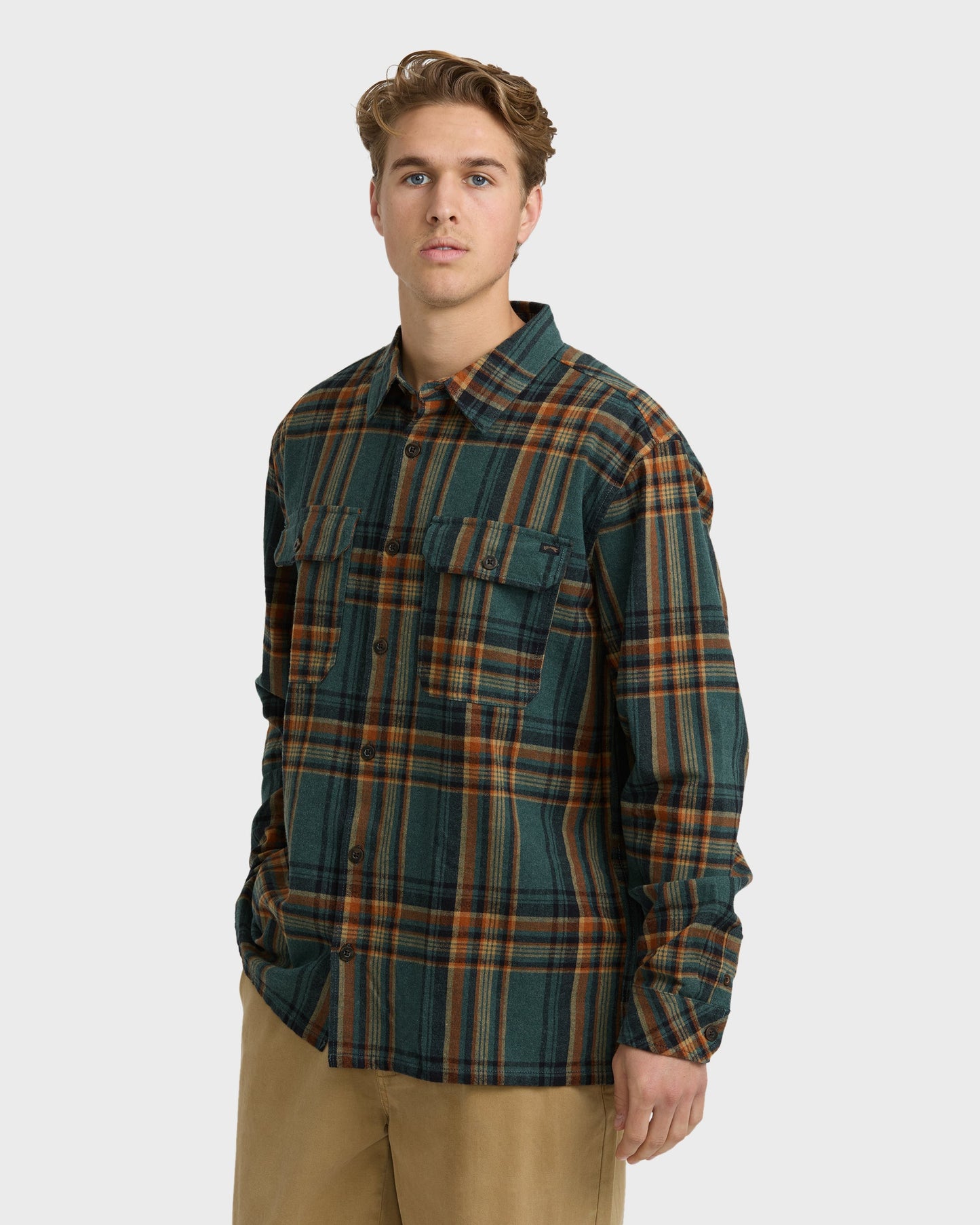 Offshore Flannel Shirt - Forest