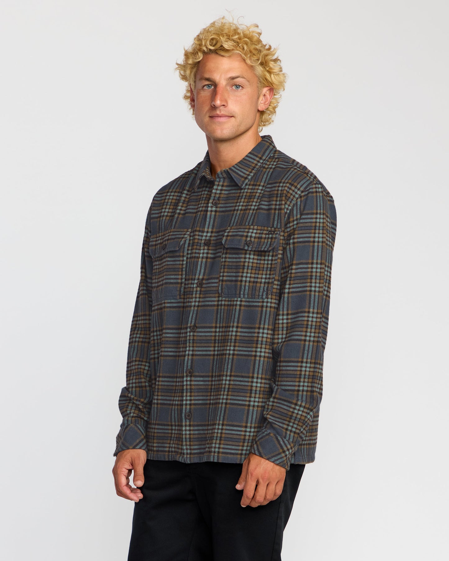 Offshore Flannel Shirt - Midnight