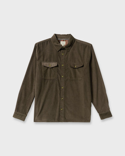 Austin Garage Long Sleeve Shirt - Chocolate