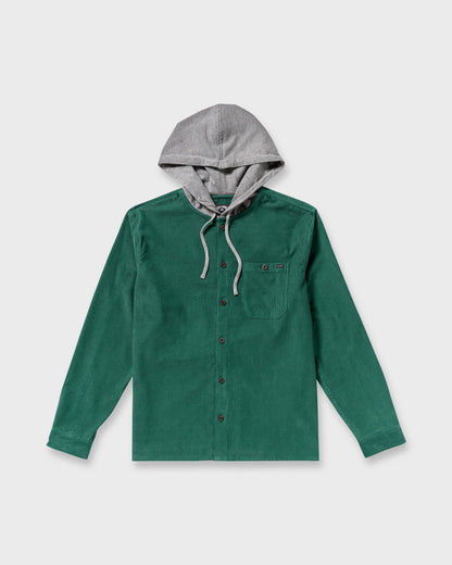 Baja Long Sleeve Flannel Shirt - Sage Green