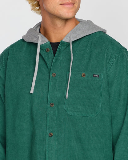 Baja Long Sleeve Flannel Shirt - Sage Green