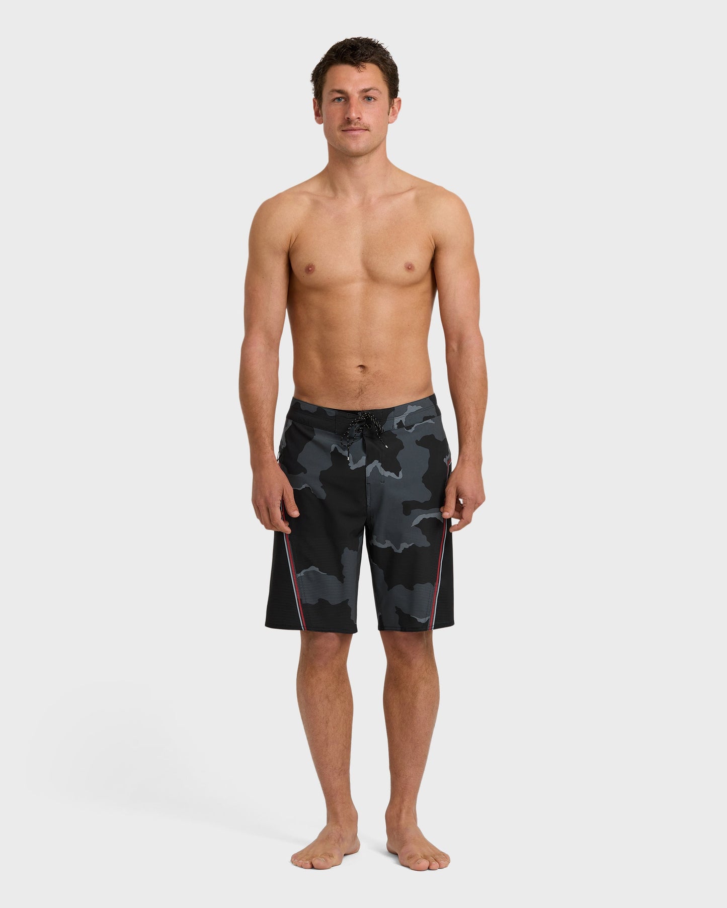 Straddie Airlite 20" Boardshorts - Black Camo