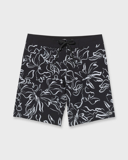 Sundays Airlite 19" Boardshorts - Black White