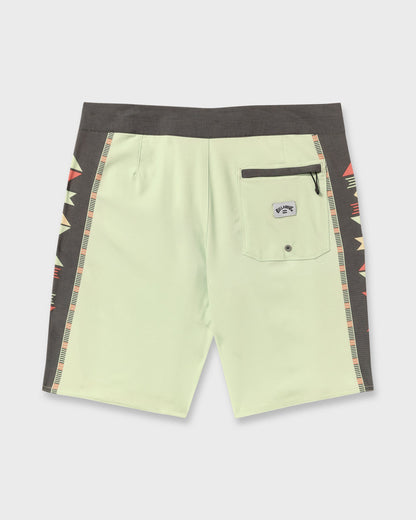 Sundays Airlite 19" Boardshorts - Green Ash