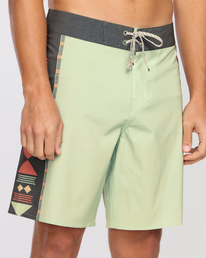 Sundays Airlite 19" Boardshorts - Green Ash