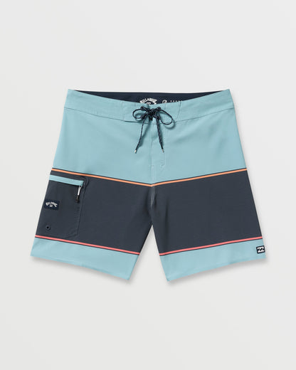 Lowers Airlite 18" Boardshorts - Cloud Blue