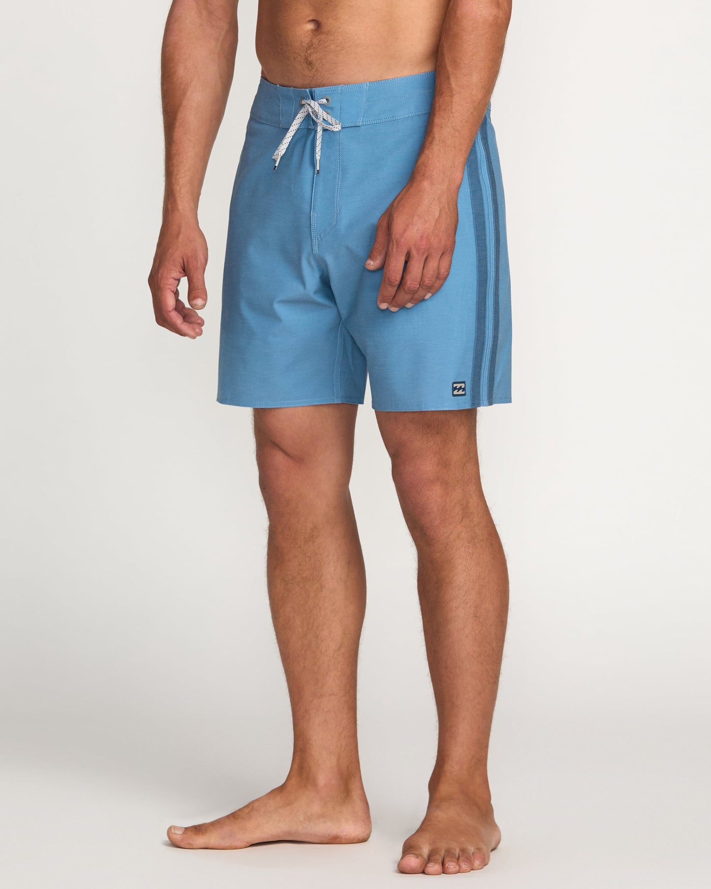 Kirra Pro Performance 18" Boardshorts - Carolina Blue