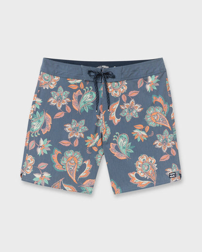 Good Times Pro Performance 18" Boardshorts - Midnight Blue