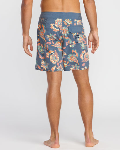 Good Times Pro Performance 18" Boardshorts - Midnight Blue
