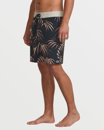 Sundays Pro Performance 19" Boardshorts - Aged Indigo