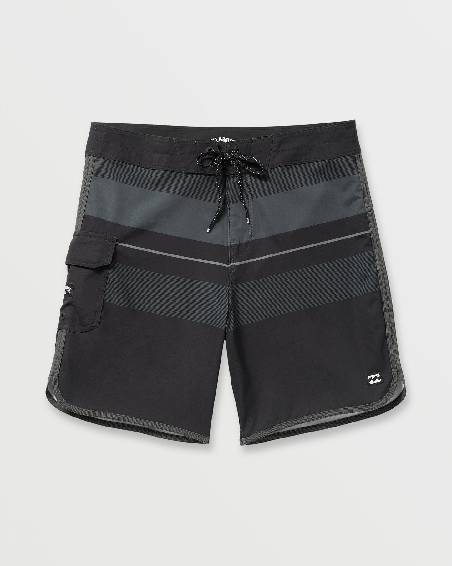 73 Pro Performance 18" Boardshorts - Black