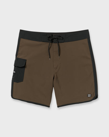 73 Pro Performance 18" Boardshorts - Dark Military