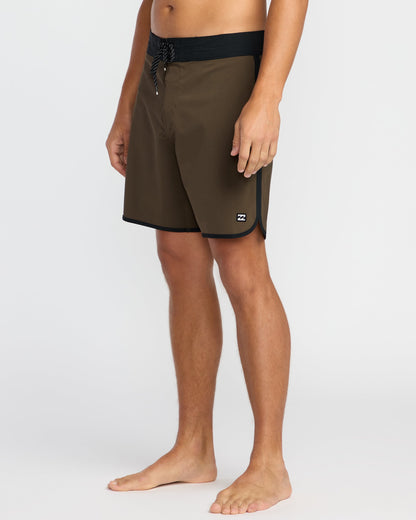 73 Pro Performance 18" Boardshorts - Dark Military