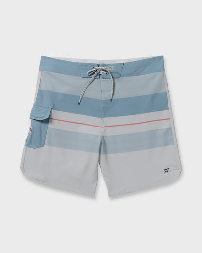 73 Pro Performance 18" Boardshorts - Sky Blue