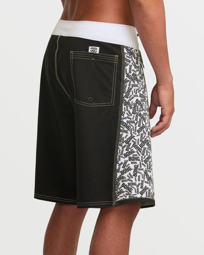 Scoop Pro Performance 20" Boardshorts - Black