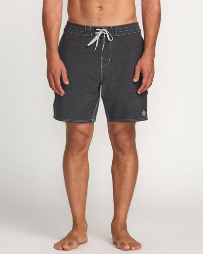 Every Other Day Lo Tide 18" Boardshorts - Black