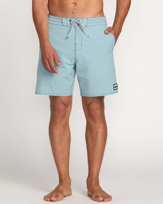 Every Other Day Lo Tide 18" Boardshorts - Cloud Blue