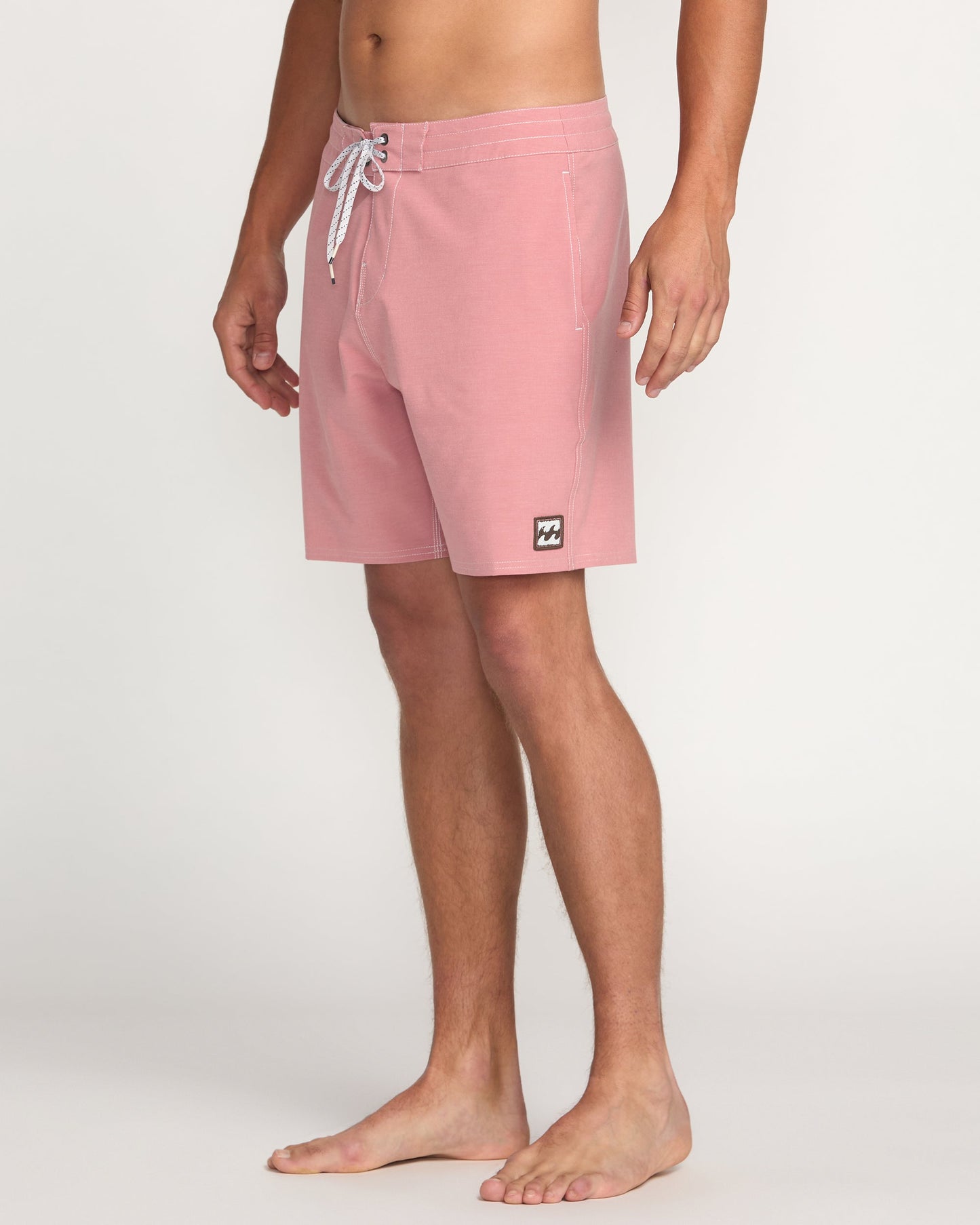 Every Other Day Lo Tide 18" Boardshorts - Dusty Rose