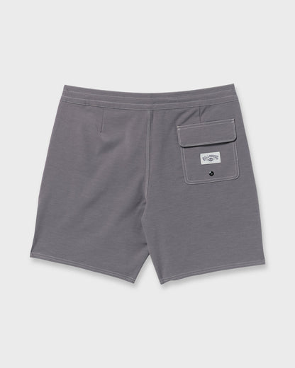 Every Other Day Lo Tide 18" Boardshorts - Gray Violet