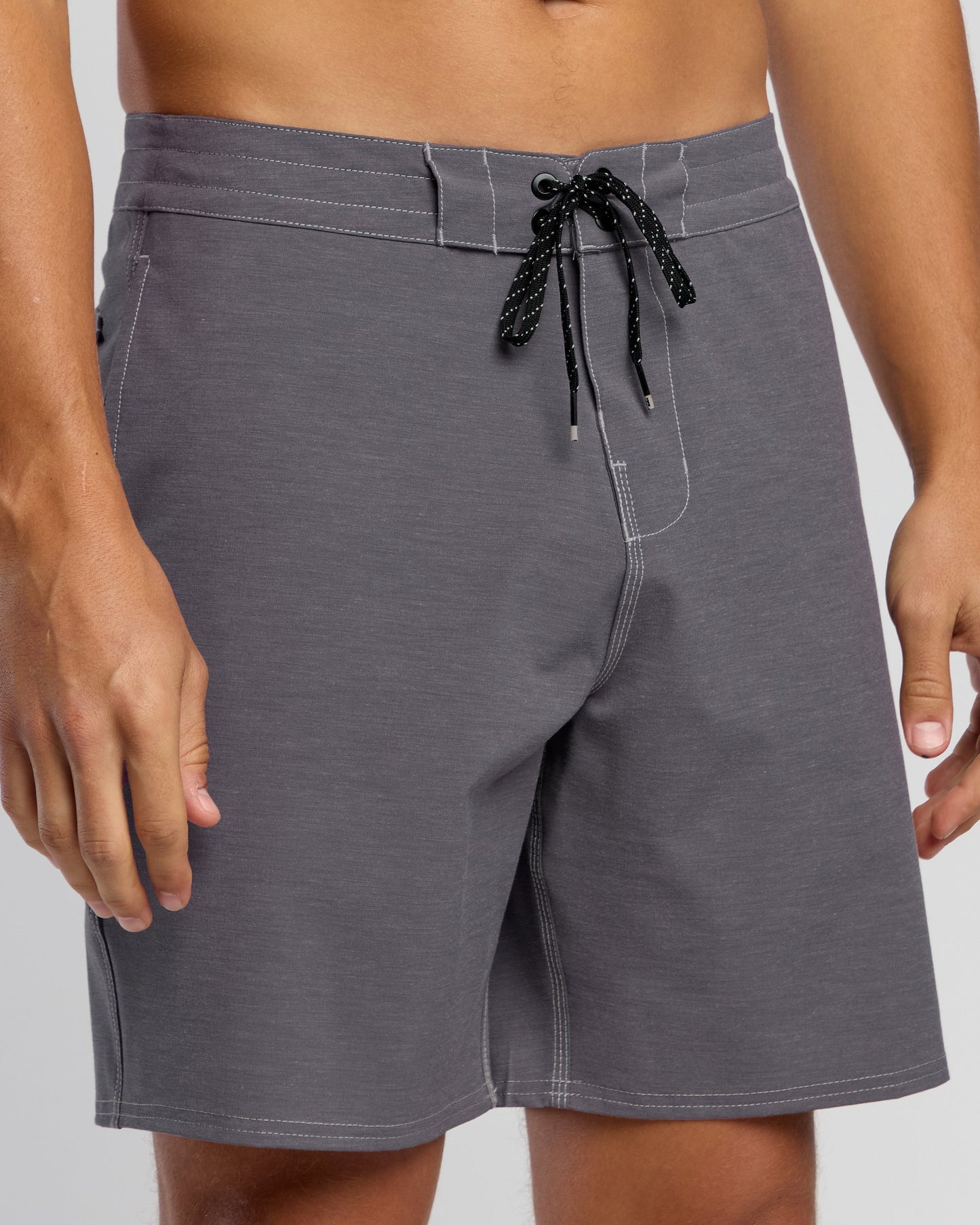 Every Other Day Lo Tide 18" Boardshorts - Gray Violet
