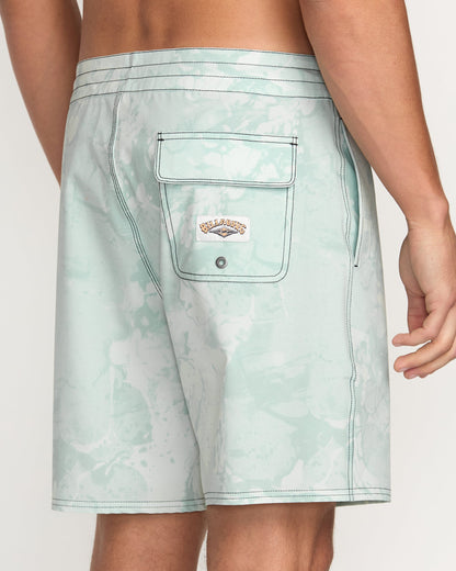 Every Other Day Lo Tide 18" Boardshorts - Seafoam