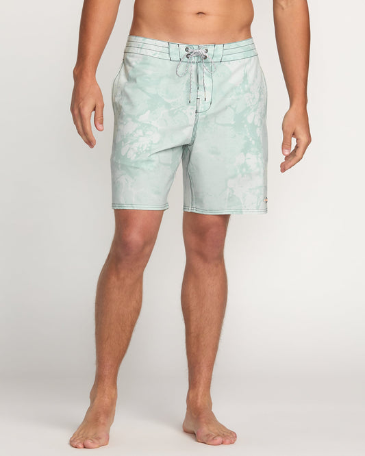 Every Other Day Lo Tide 18" Boardshorts - Seafoam