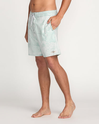 Every Other Day Lo Tide 18" Boardshorts - Seafoam