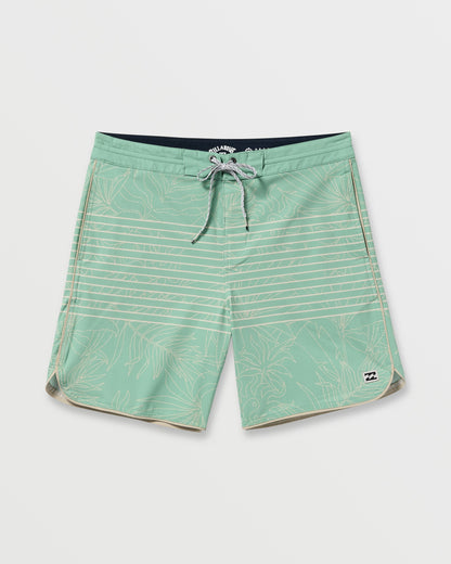 73 Lo Tide 18" Boardshorts - Mist Green